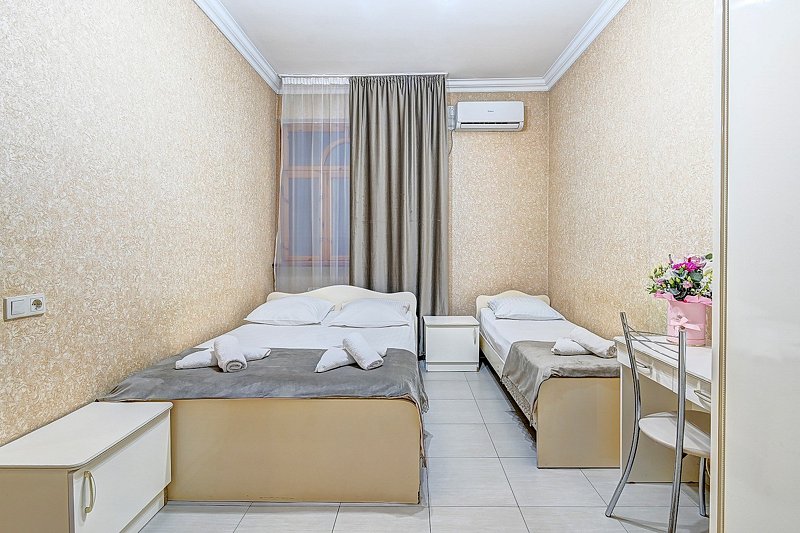 Стандартный 2-местный (без балкона, до 3-х мест)