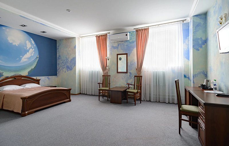 Семейный 2-местный (с 2-спальной кроватью)