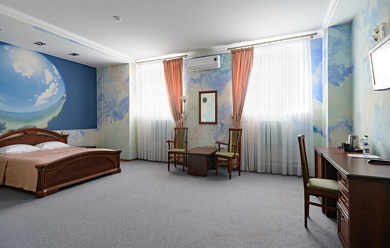 Семейный 2-местный (с 2-спальной кроватью)