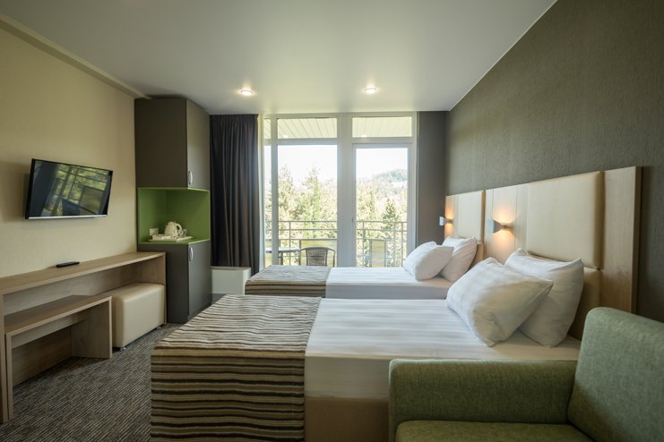 Люкс 4-местный 2-комнатный (VIP корпус 2)