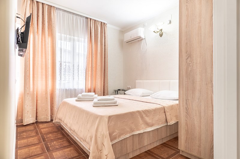 Апартаменты 4-местный (с 2 спальнями и террасой)