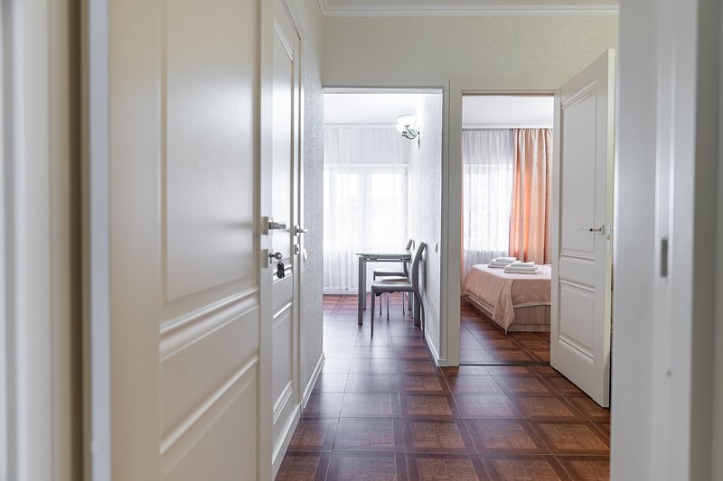 Апартаменты 4-местный (с 2 спальнями и террасой)