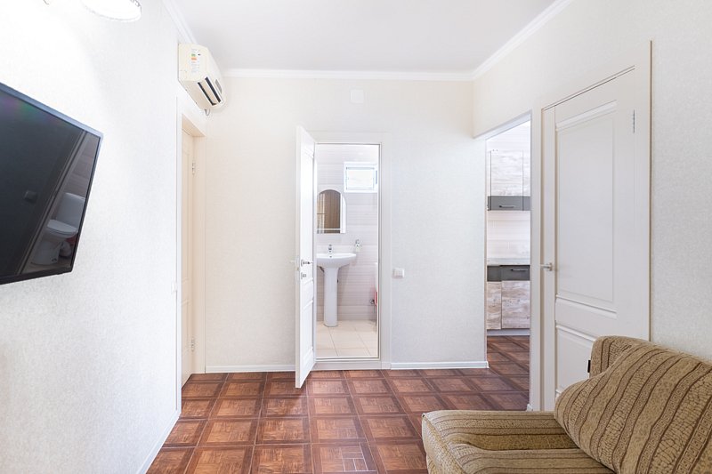 Апартаменты 4-местный (с 2 спальнями и террасой)