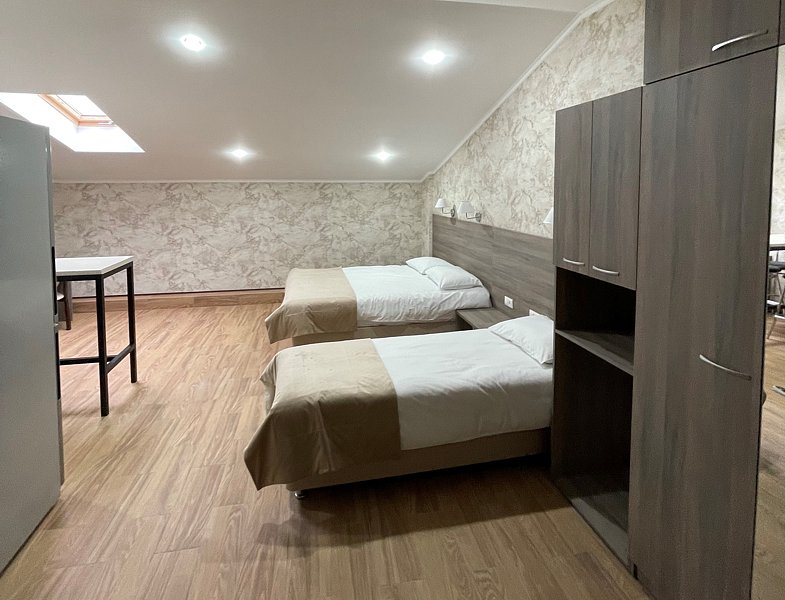 Апартаменты 3-местный (без балкона, мансарда)