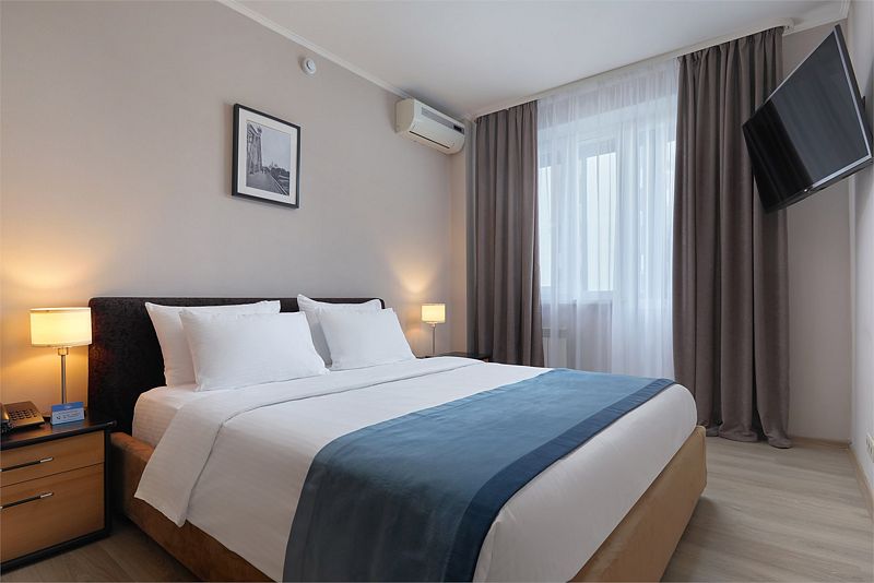 Апартаменты 2-местный 3-комнатный (Бизнес без кухни)