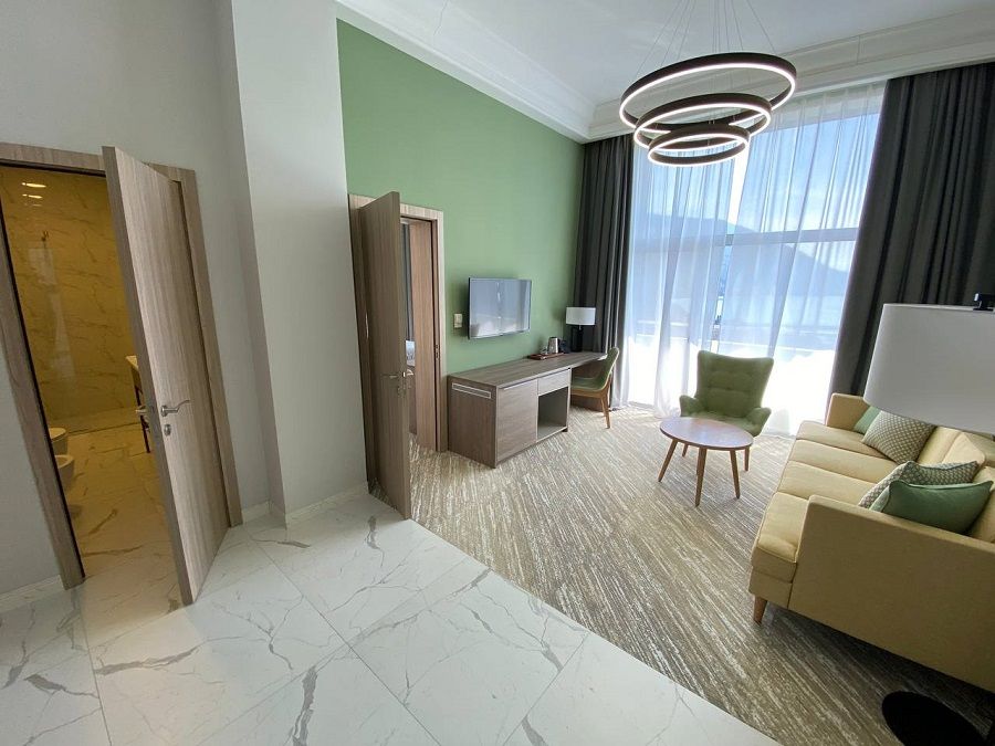 Lux 2-местный 2-комнатный (2 балкона, Gagra/Sea view)