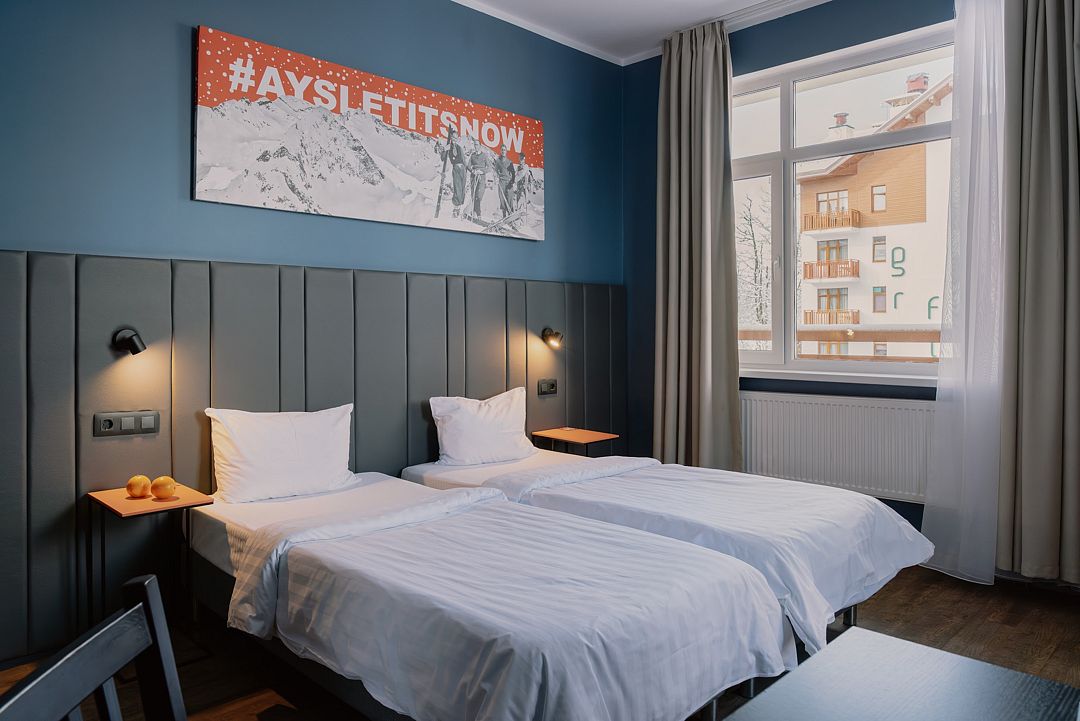 Эконом 2-местный 1-комнатный (в блоке)