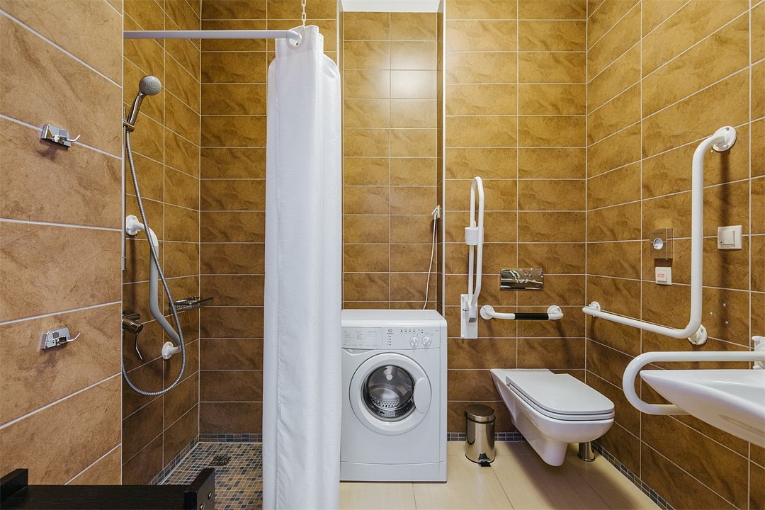 Апартаменты 2-местный (с 1 спальней, с кухней, для людей с ограниченными возможностями)