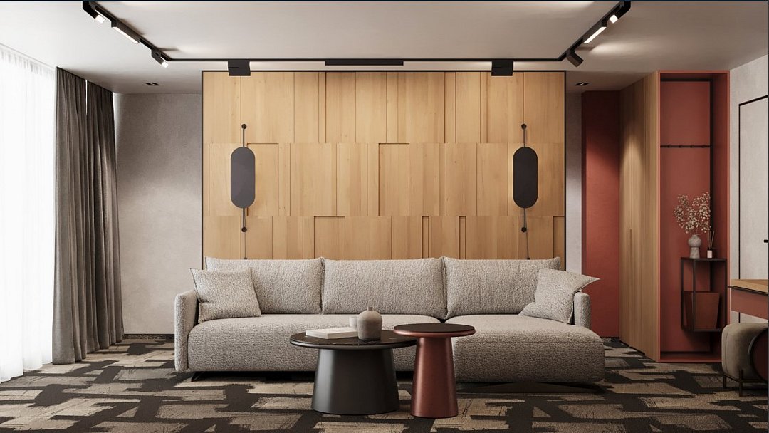 Сюит 2-местный 2-комнатный