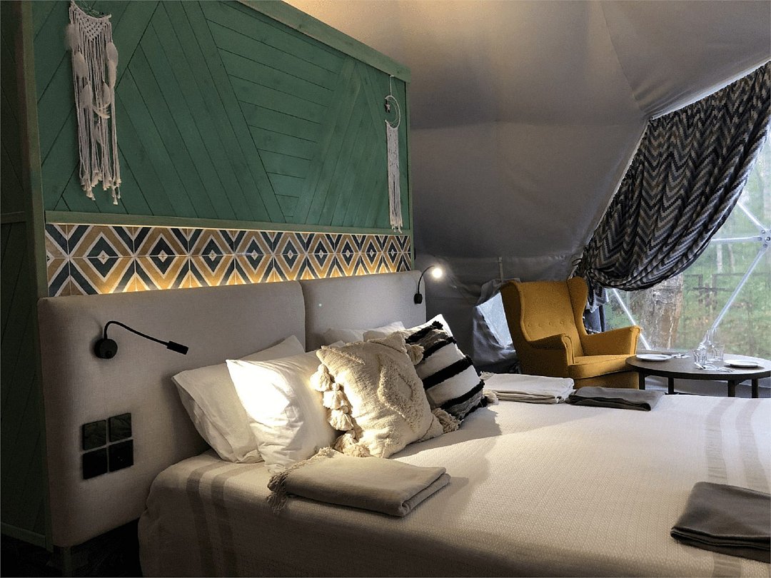 Глемпинг 2-местный (геокупол)