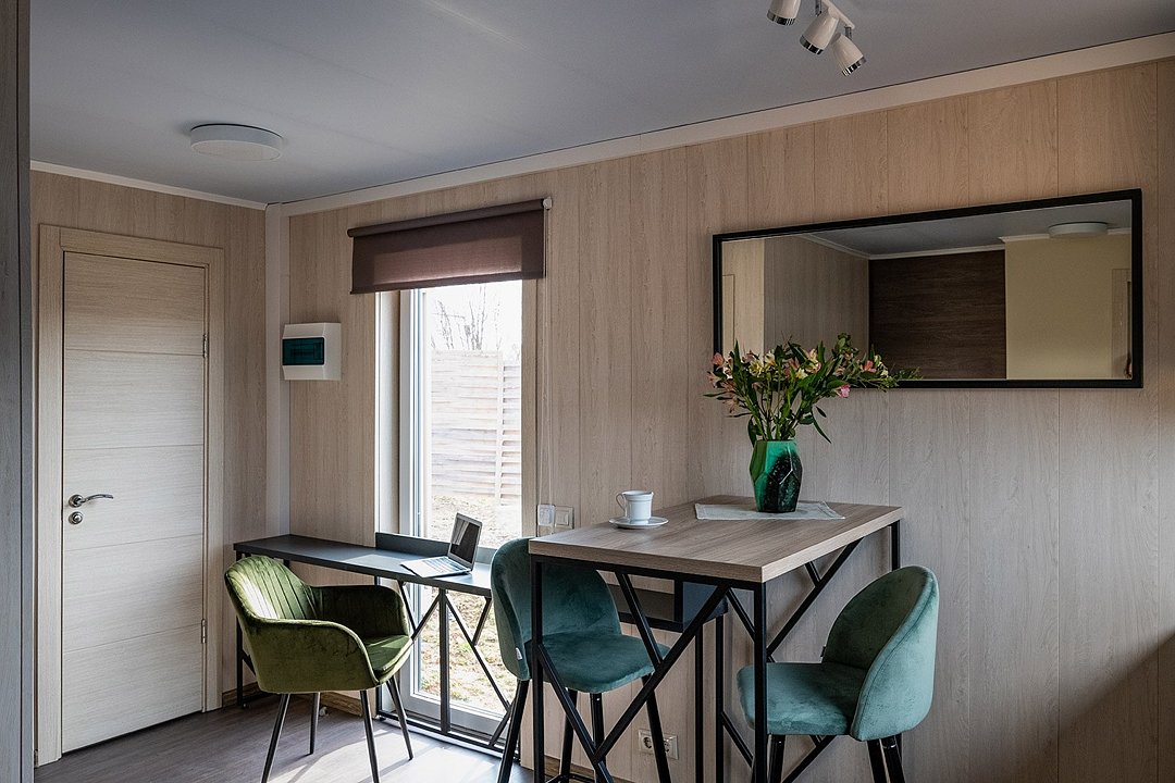 Таунхаус Стандартный 2-местный 1-комнатный (Семейный, с кухней)