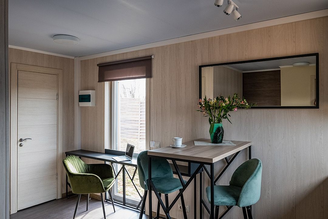 Таунхаус Стандартный 2-местный 1-комнатный (Семейный, с кухней)