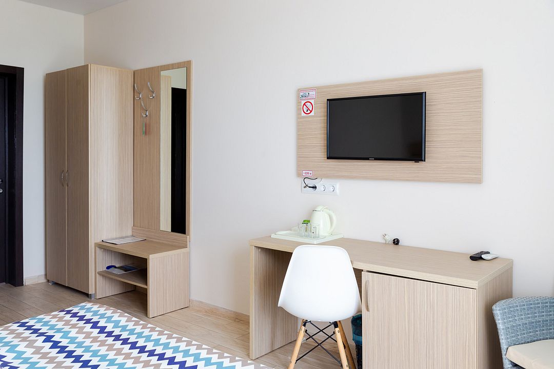 Стандартный 2-местный 1-комнатный (вид на море)