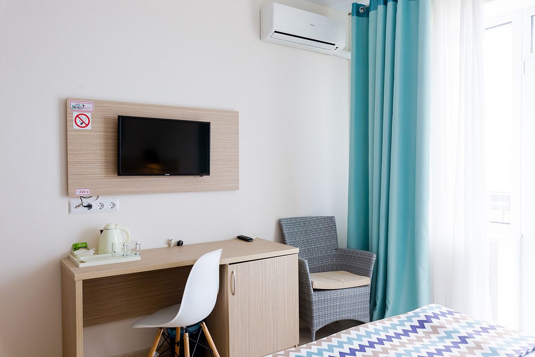 Стандартный 2-местный 1-комнатный (вид на море)