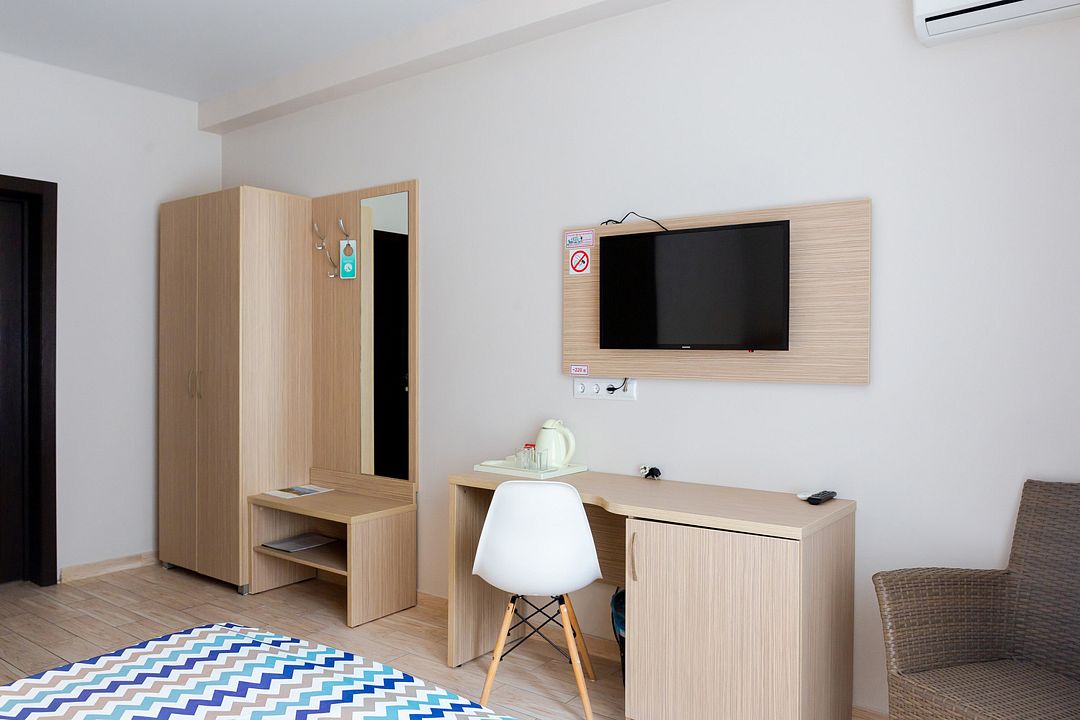 Стандартный 2-местный 1-комнатный (вид на сад)