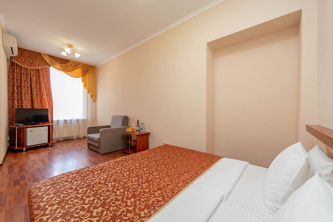 Стандартный 2-местный 1-комнатный (без балкона)