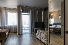 Номер Deluxe с балконом и с видом на море, Апарт-отель Atlas Apart Hotel & SPA, Судак