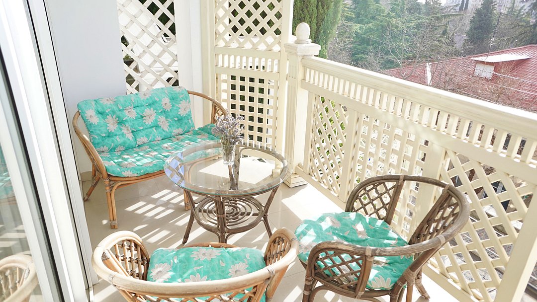 Стандартный 2-местный 1-комнатный (с балконом)