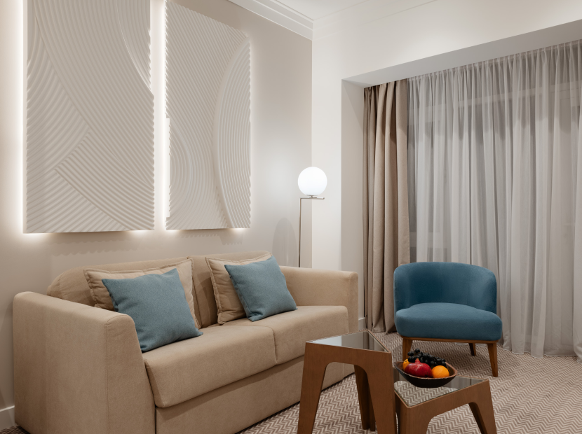 Делюкс 2-местный 1-комнатный (Клубный этаж)