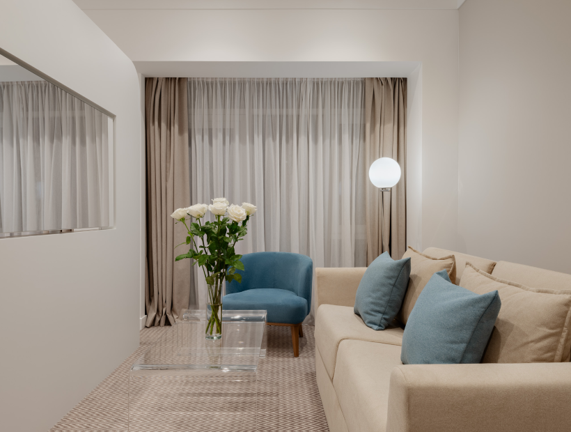 Люкс 2-местный 1-комнатный (Клубный этаж)