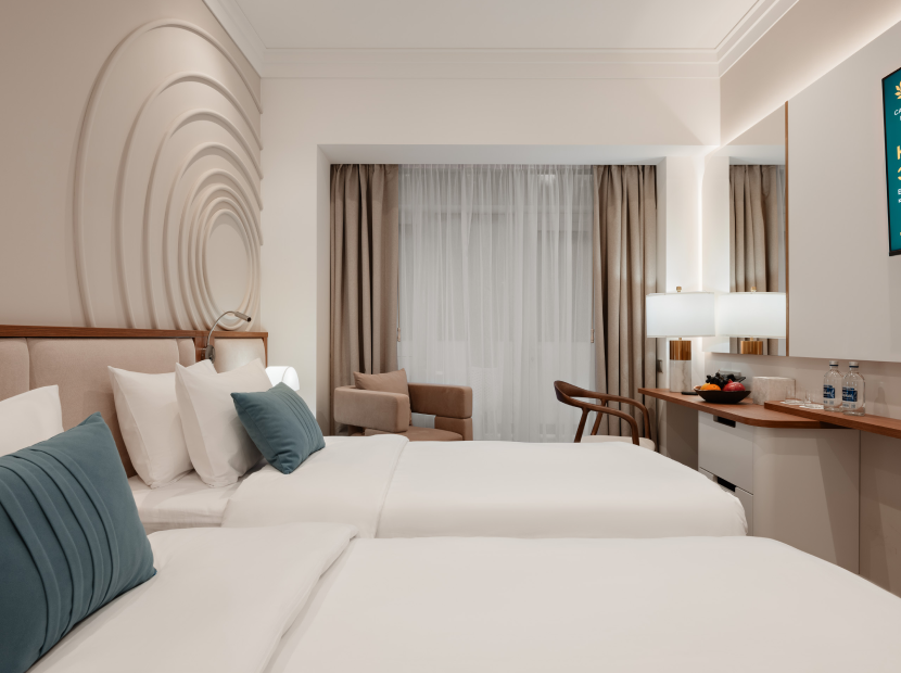 Стандартный 2-местный 1-комнатный (Клубный этаж)