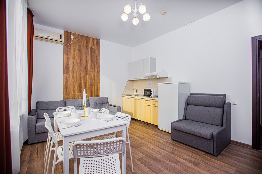 204 Апартаменты 6-местные 2-комнатные