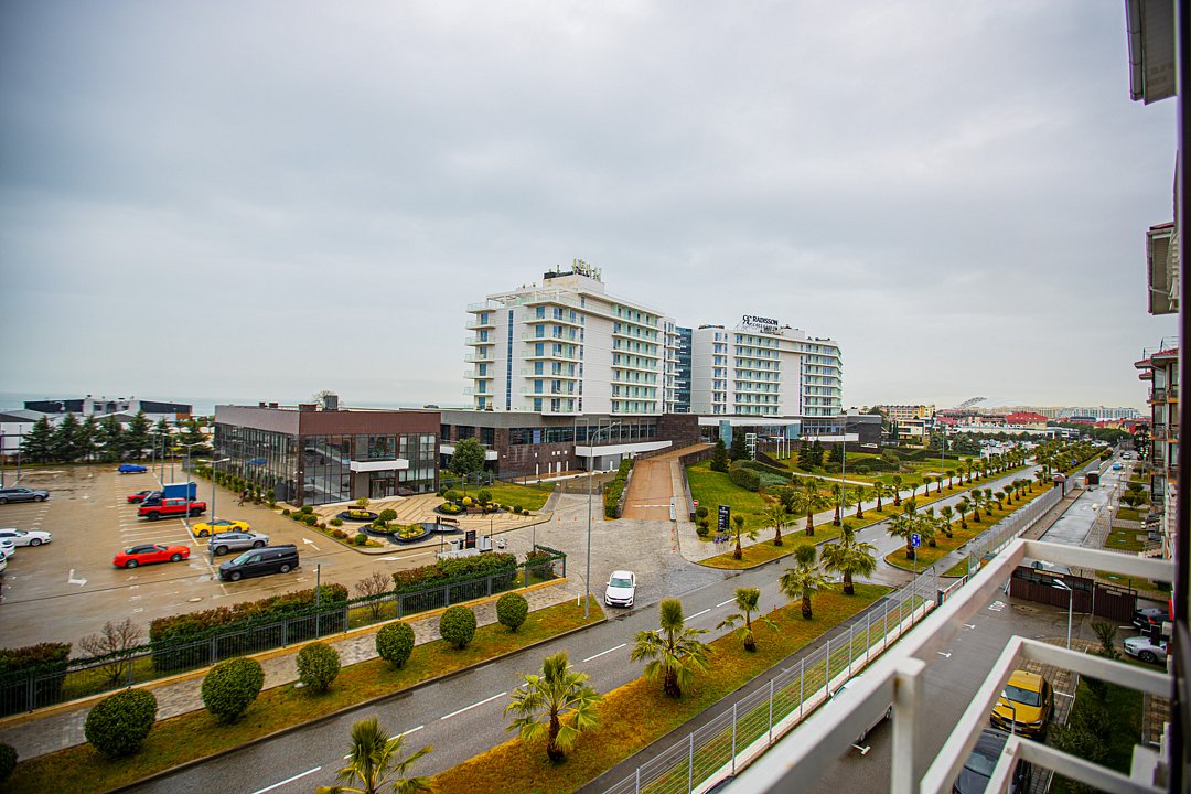 Апартаменты 7-местные 2-комнатные (с кухней и видом на море, 403, 404, 503, 504)