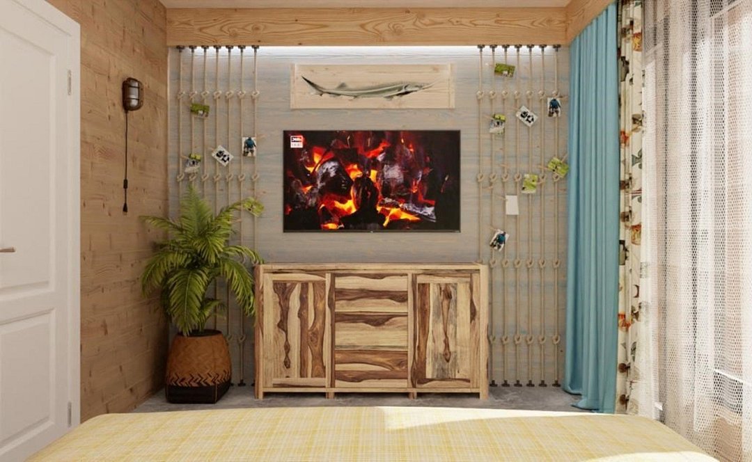 Коттедж 3-местный 2-комнатный (Рыбацкая Деревня)