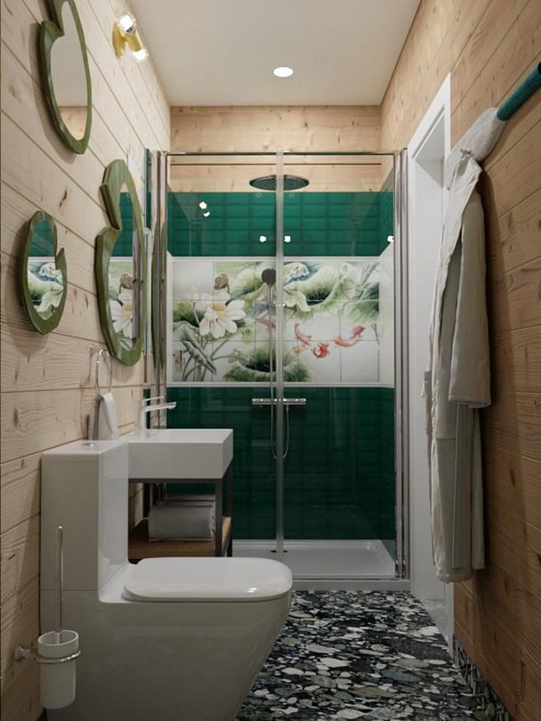 Коттедж 3-местный 2-комнатный (Рыбацкая Деревня)