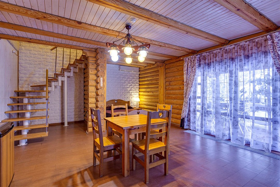 Коттедж Люкс 4-местный 2-этажный 2-комнатный