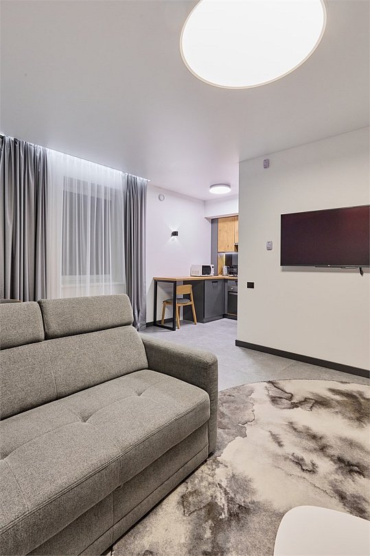 Апартаменты 4-местный 1-комнатный (Студио, 4 гостя)