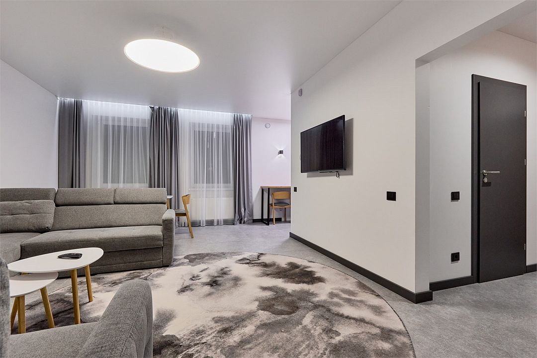 Апартаменты 4-местный 1-комнатный (Студио, 4 гостя)