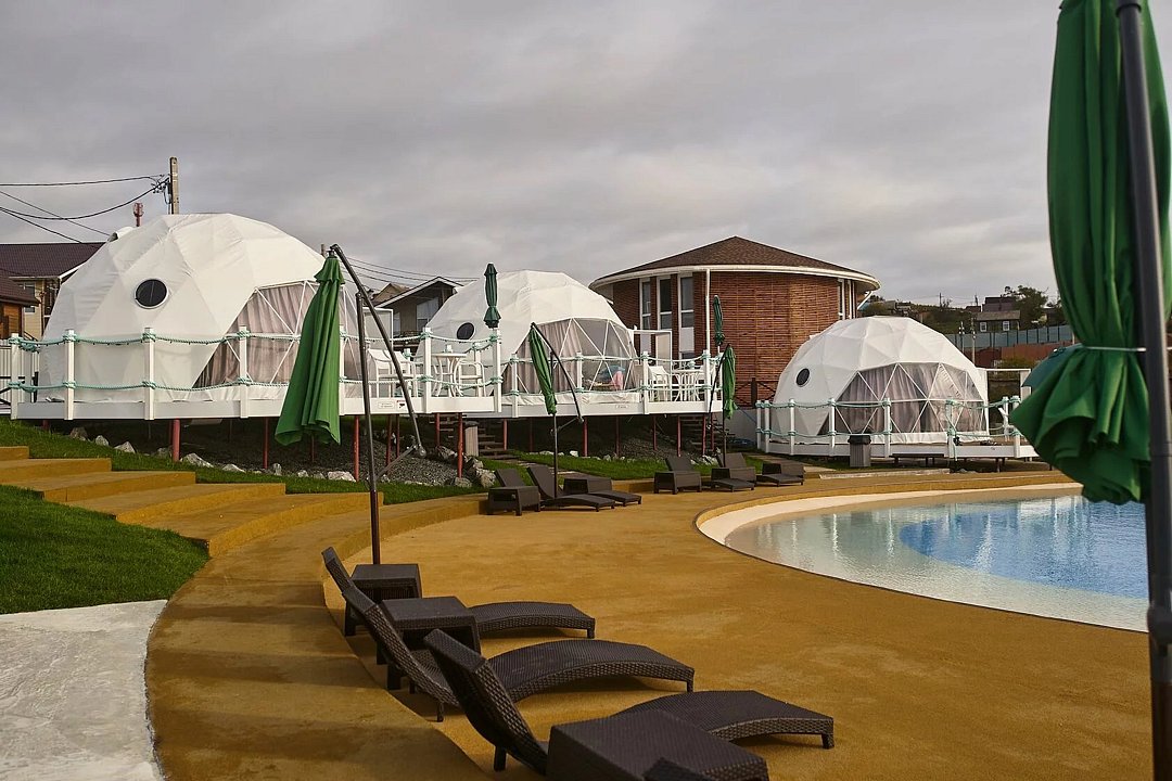 Глэмпинг МОРЕ, Приморский край, поселок Южно-Морской поселок Волчанец Находка поселок Анна поселок Ливадия Находинский городской округ Залив Восток поселок Средний поселок Южно-Морской