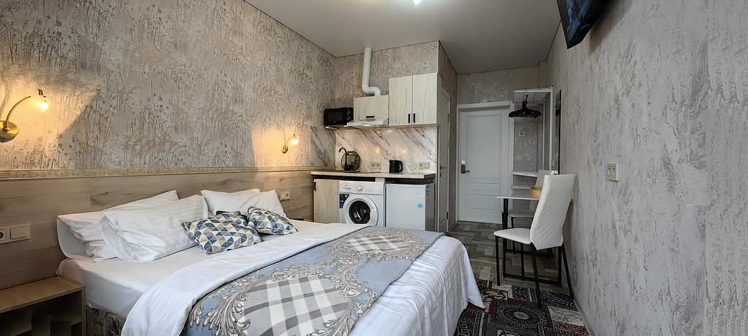 Студио 2-местный 1-комнатный (с мини-кухней)