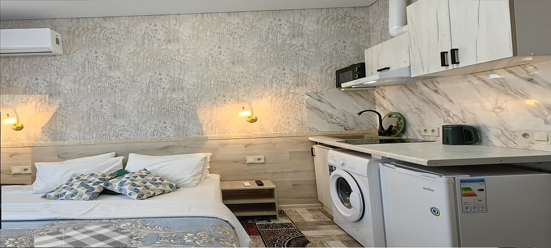 Студио 2-местный 1-комнатный (с мини-кухней)