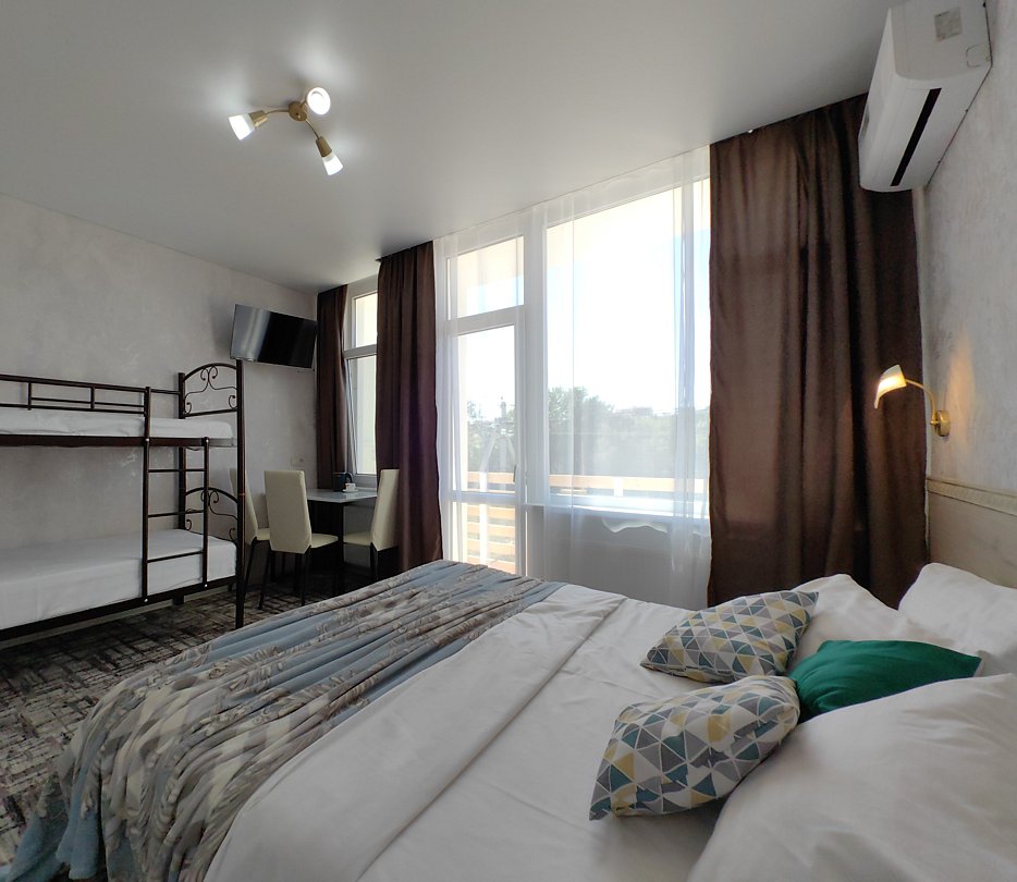 Студио 3-местный 1-комнатный (с мини-кухней)