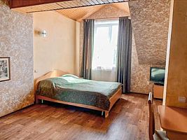 Двухместная студия двуспальная кровать, Отель Эдельвейс, село Абзаково