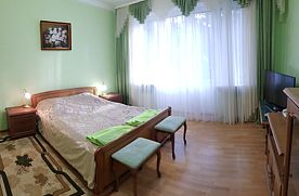 Стандартный 2-местный 3-комнатный Коттеджи 1-3, 5 (сп. 1), Санаторий Сосны, Мядельский район