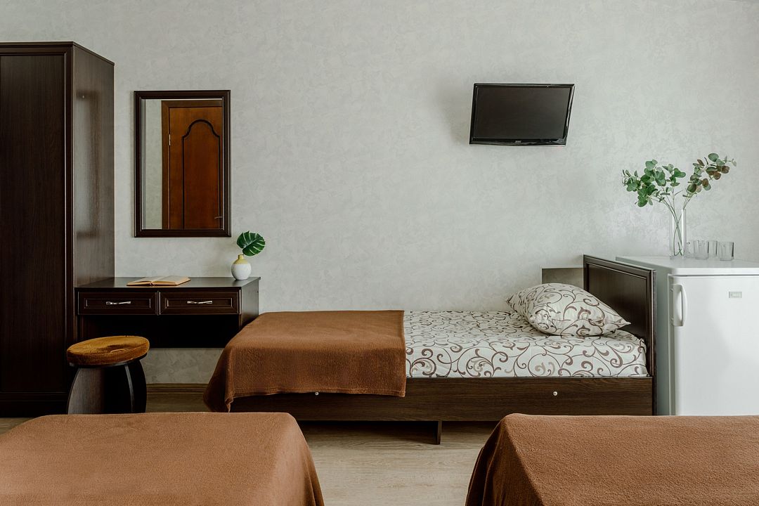 Стандартный 4-местный 1-комнатный