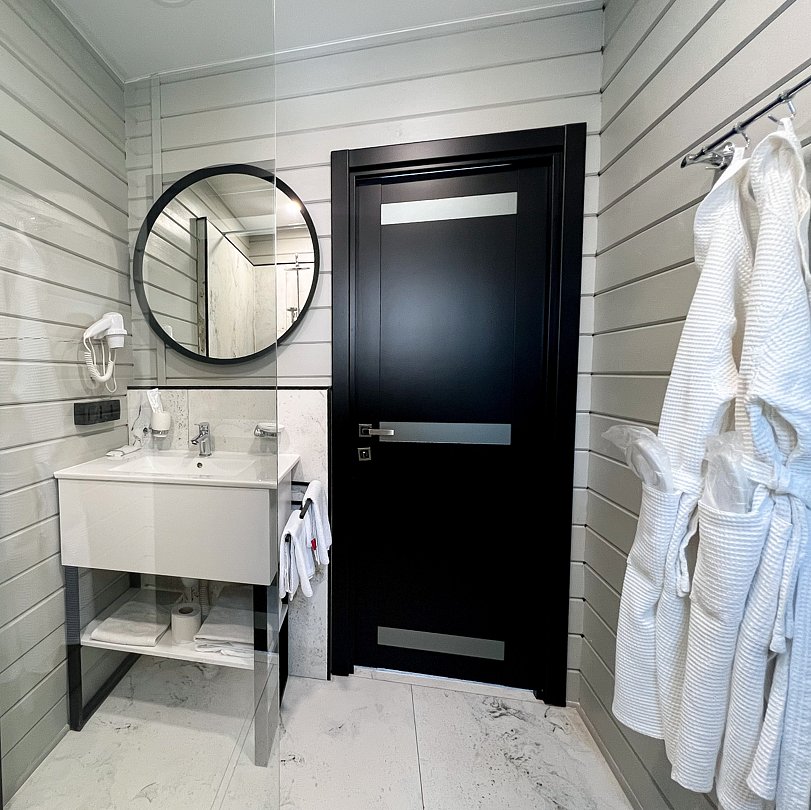 Коттедж 4-местный Premium 2-комнатный 2-уровневый