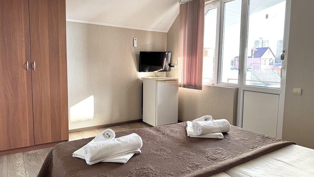 Комфорт 2-местный 1-комнатный (корпус 1,2)