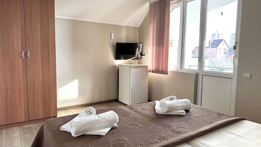 Комфорт 2-местный 1-комнатный (корпус 1,2)