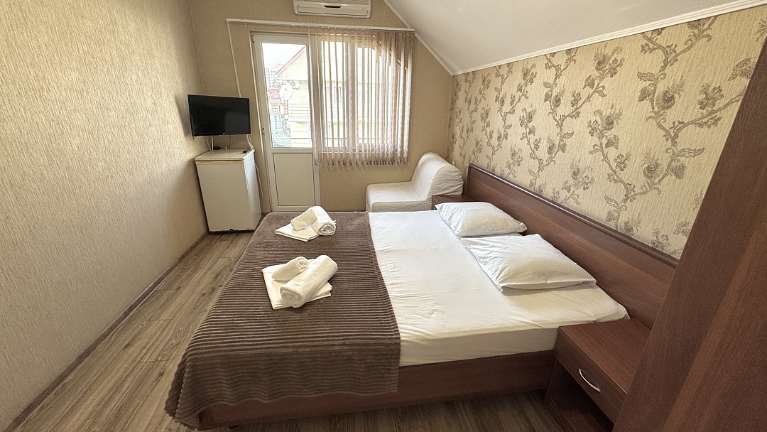 Комфорт 3-местный 1-комнатный (корпус 1,2)