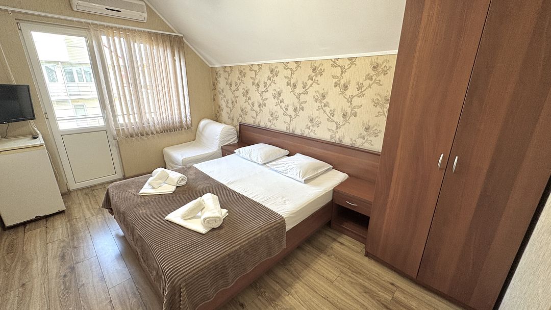 Комфорт 3-местный 1-комнатный (корпус 1,2)