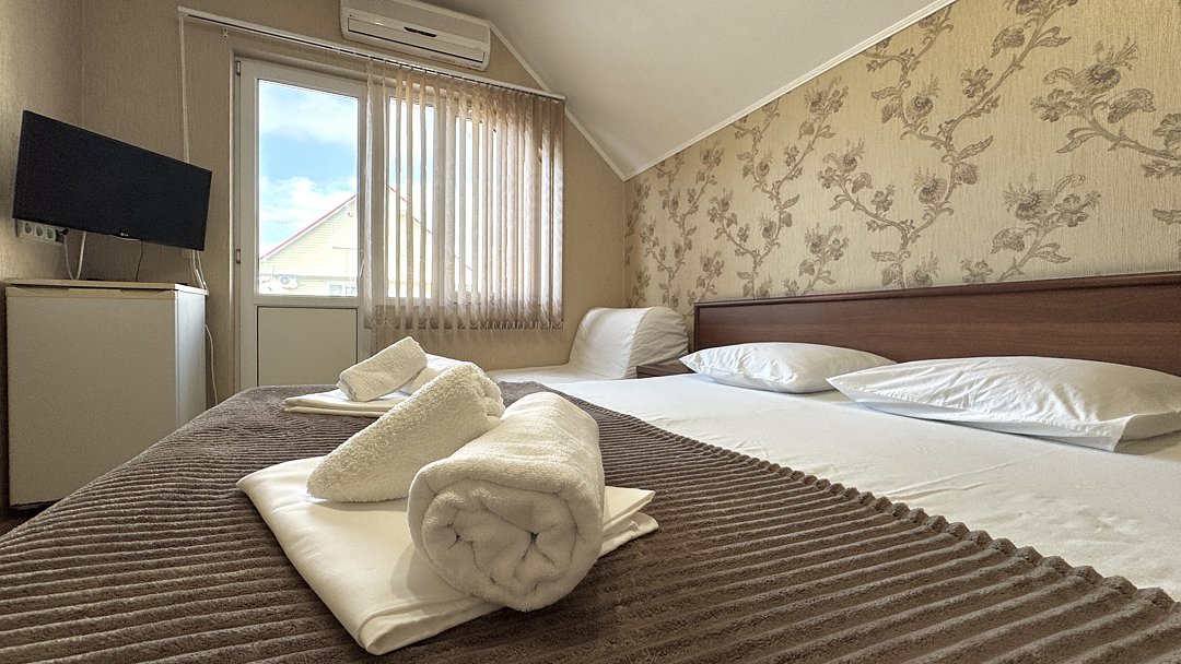 Комфорт 3-местный 1-комнатный (корпус 1,2)