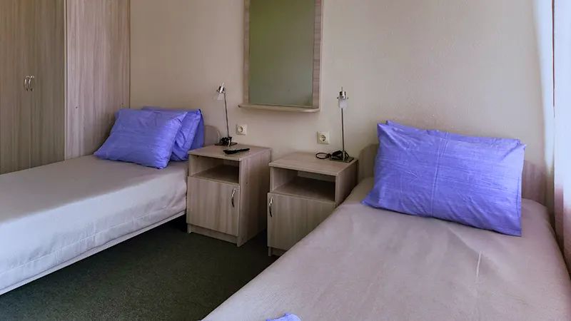 Стандартный Плюс 2-местный 1-комнатный (корпус №1, 7 этаж)