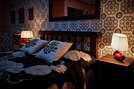 Люкс двухкомнатный с балконом, Отель Art-Hotel Chalet Apartments, Звенигород