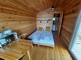 Двухместный номер Standard с красивым видом из окна двуспальная кровать, Гостевой дом Ботхаус, Сортавала