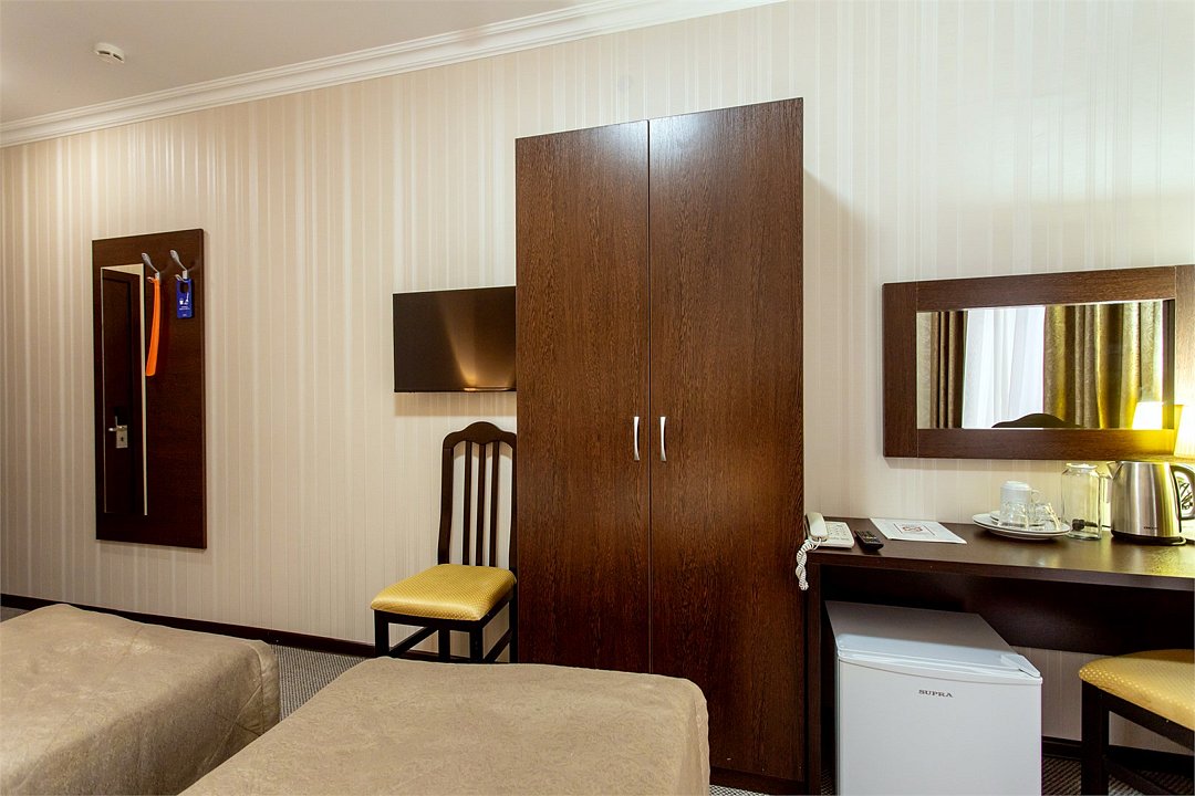 Стандартный 2-местный 1-комнатный DBL/TWIN (с балконом)