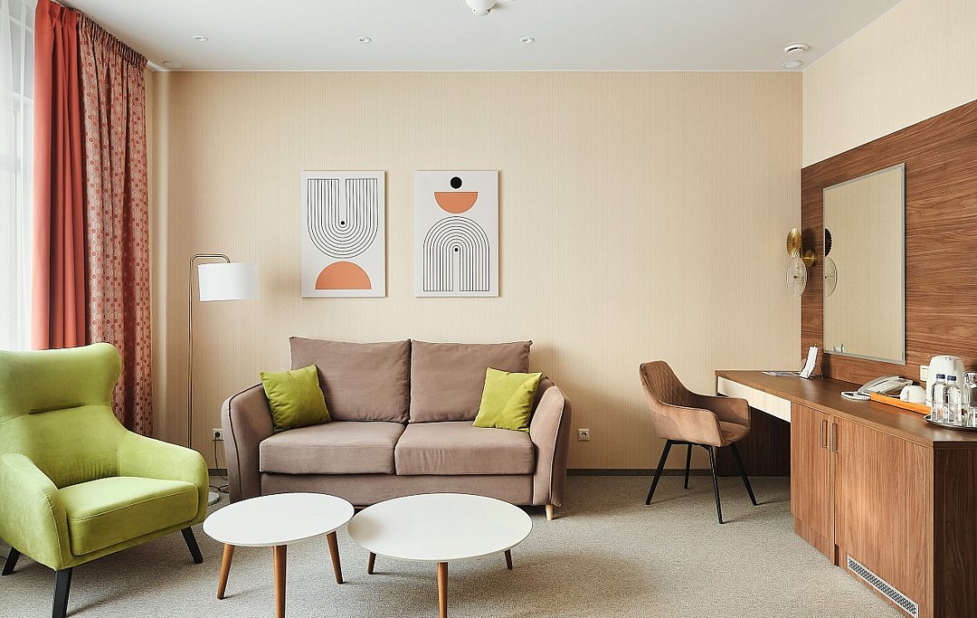 Люкс Комфорт 2-местный 2-комнатный